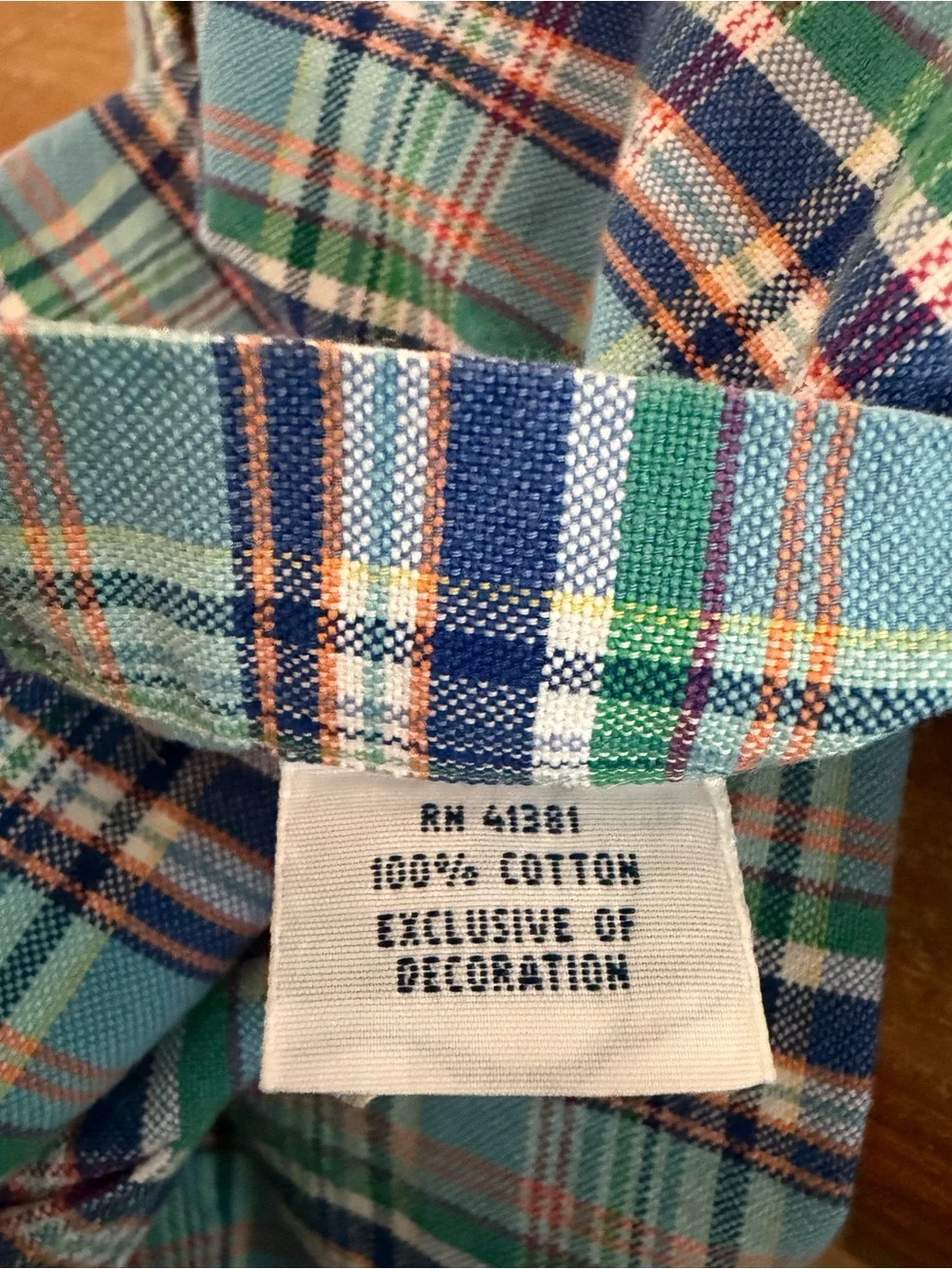Polo Ralph Lauren‎ Plaid Button Down Shirt Size Medium Long Sleeve Preppy Pony